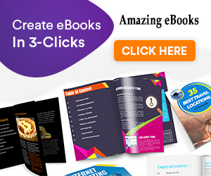 Create beautiful amazing eBooks with minutes